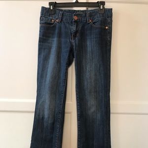 7 for all mankind 27 dark wash boot cut jeans